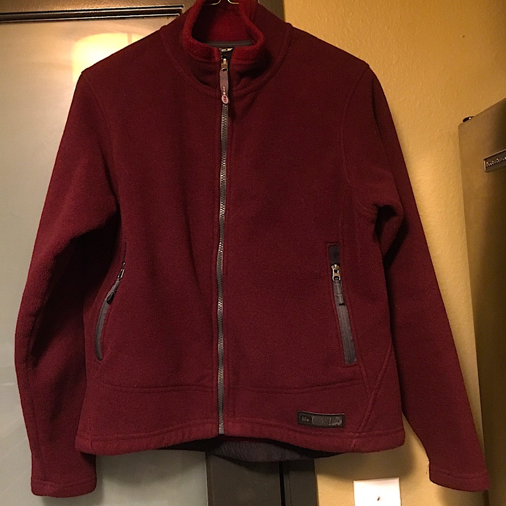 REI fleece lightweight jacket.
